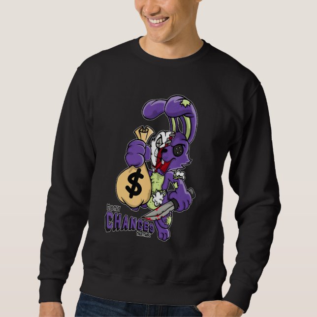 Horror Rabbit Changes Everything Canyon Purple 4s  Sweatshirt (Front)