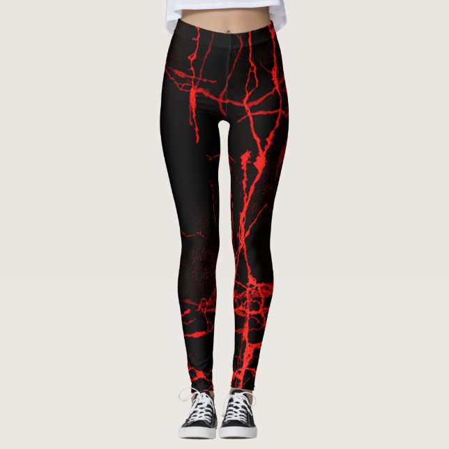 Horror Red Leggings (Front)