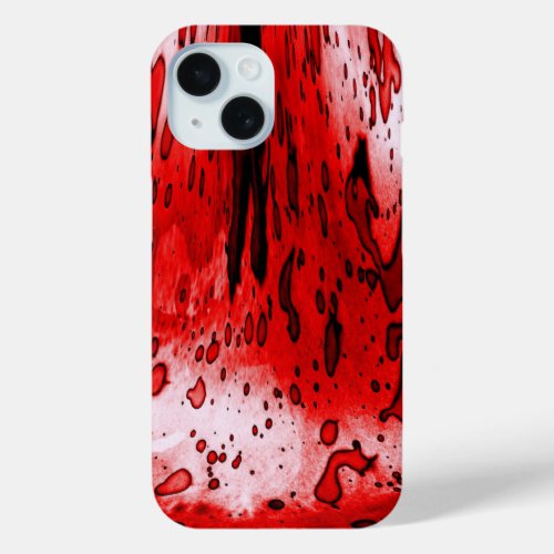 Horror Scary Bloody Halloween iPhone 15 Case