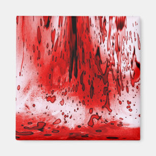 Horror Scary Bloody Halloween Magnet