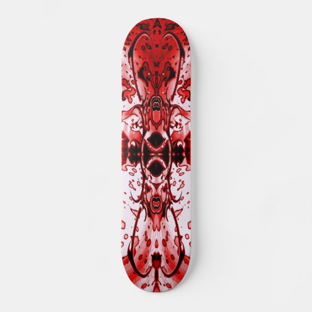 Horror Scary Bloody Halloween Skateboard (Front)