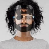 horror scary creepy blind eye patch pirate face shield (Insitu)