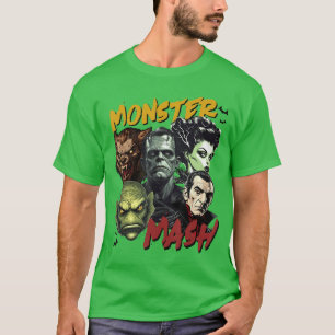 Horror Scary Monster Lover Vampire Frankenstein Ha T-Shirt