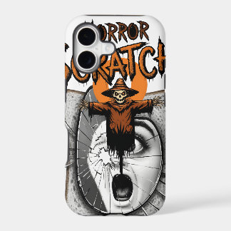 HORROR SCRATCH Spooky Scarecrow Halloween iPhone 17 Case