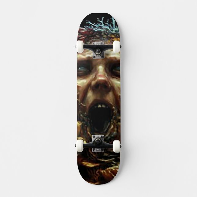 Horror Scream Skateboard (Front)