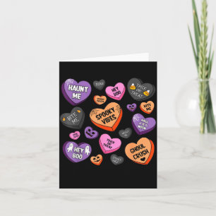 Horror Soky Candy Heart Valentines Day Lover Tee H Card
