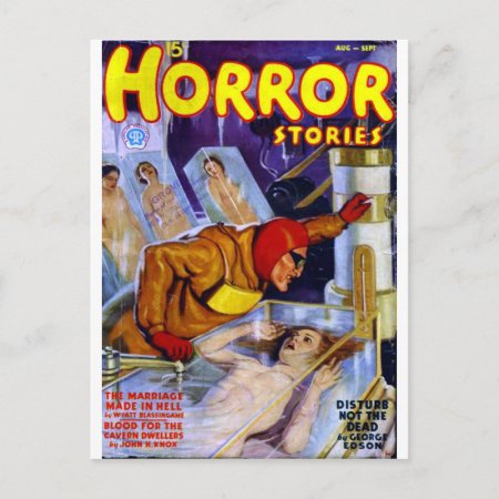 Horror Stories Postcard