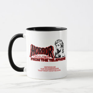 Horror Tales From The Telephone Retro Movie Ad Mug