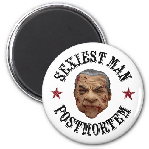 Horror Talk Gifty Gothic Stern Puppe Mask Magnet