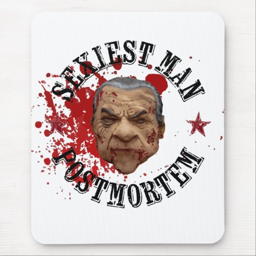 Horror Talk Gifty Gothic Stern Puppe Mask Mouse Pad