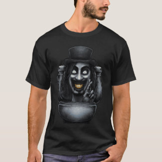 Horror toilet Monster 18 retro T-Shirt