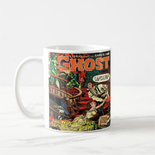 Horror Vintage Comic Book Design Coffee Mug Cup