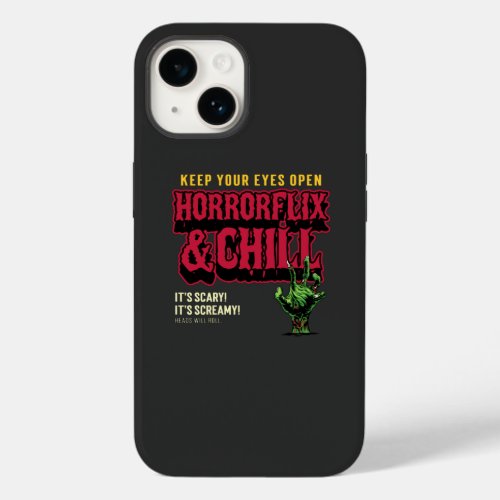 Horrorflix And Chill  Case_Mate iPhone 14 Case