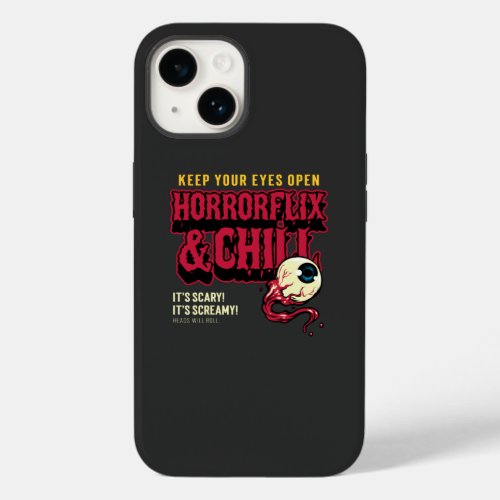 Horrorflix And Chill  Case_Mate iPhone 14 Case