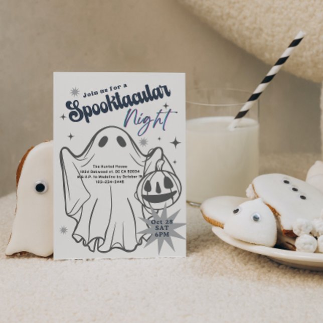 Horrors night cute Halloween party invitations (Creator Uploaded)