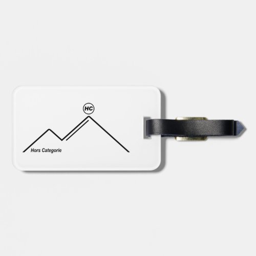 Hors Categorie Mountain Climb Cycling Luggage Tag