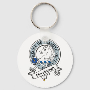 Horsburgh Clan Badge Keychain
