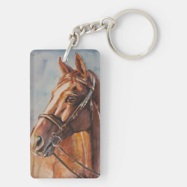 Horse 2 keychain (Back)