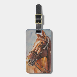 Horse 2 luggage tag