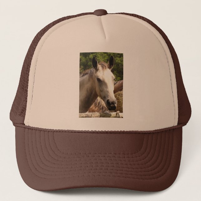 Horse 4,Hat Trucker Hat (Front)