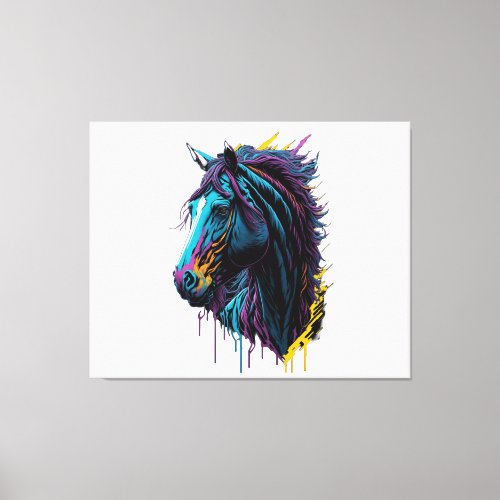  Horse Action  Canvas Print