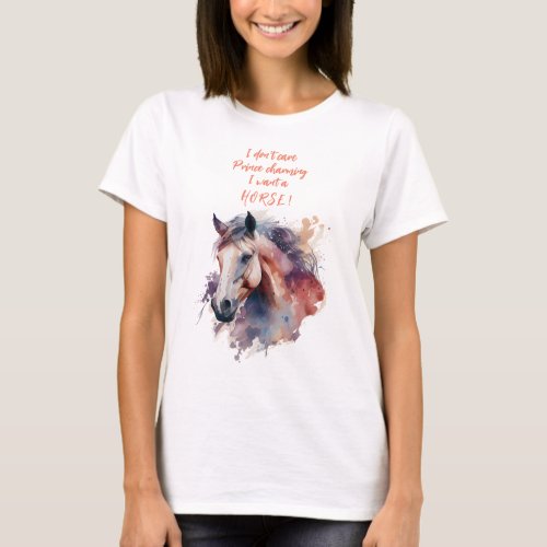 Horse Addict T_Shirt