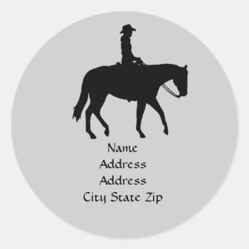 Horse Address Label by horsesense at Zazzle