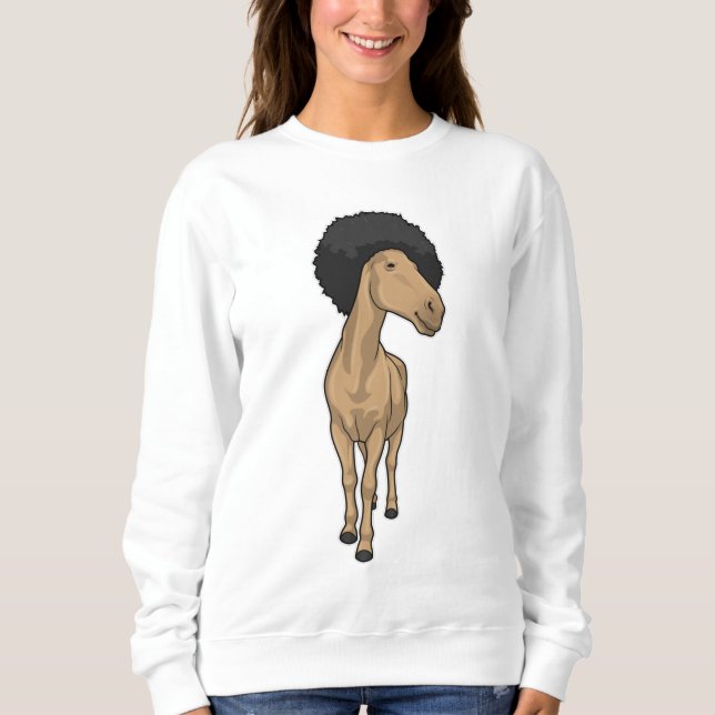 Horse Afro Sweatshirt (Front)
