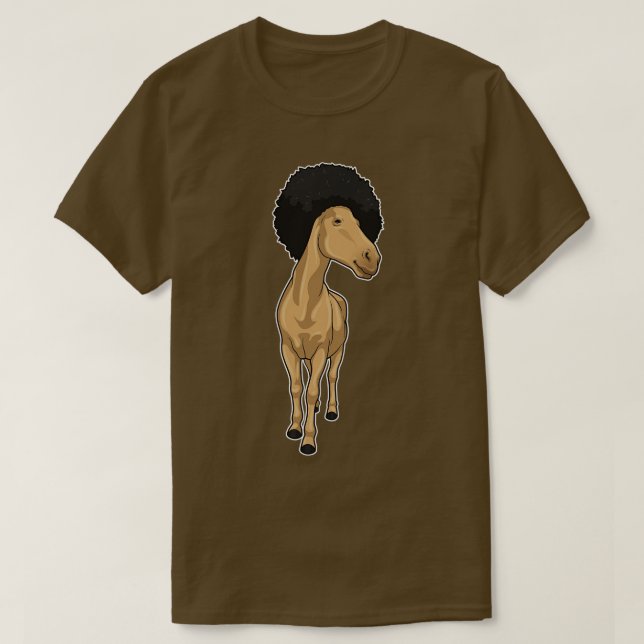 Horse Afro T-Shirt (Design Front)