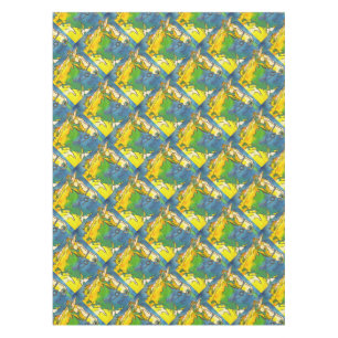 "Horse and Bridle Colorful Black Outline Art" #ho Tablecloth