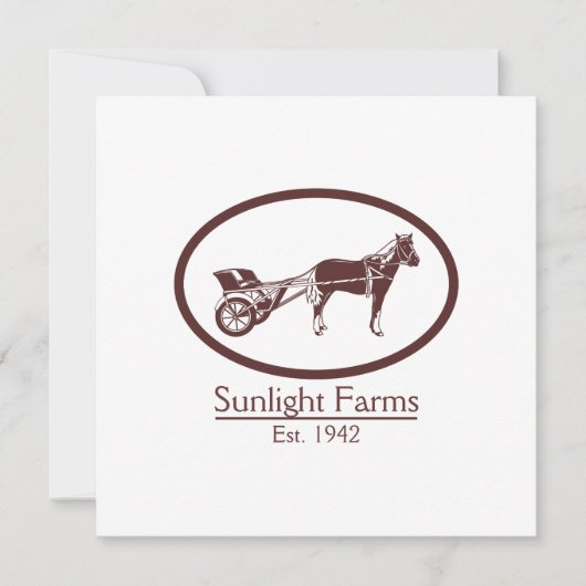 Horse and Buggy Logo (Front)