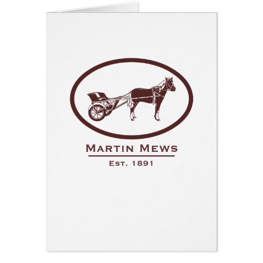 Horse and Buggy Logo Cards (Front)