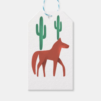 Horse and Cactus Gift Tags