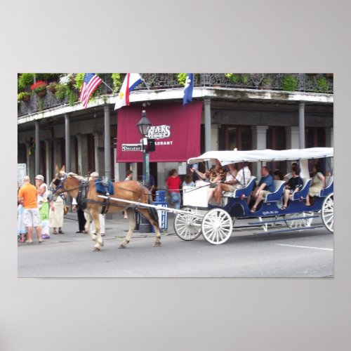 Horse and Carriage Poster