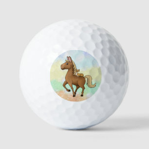 horse and cat golf balls