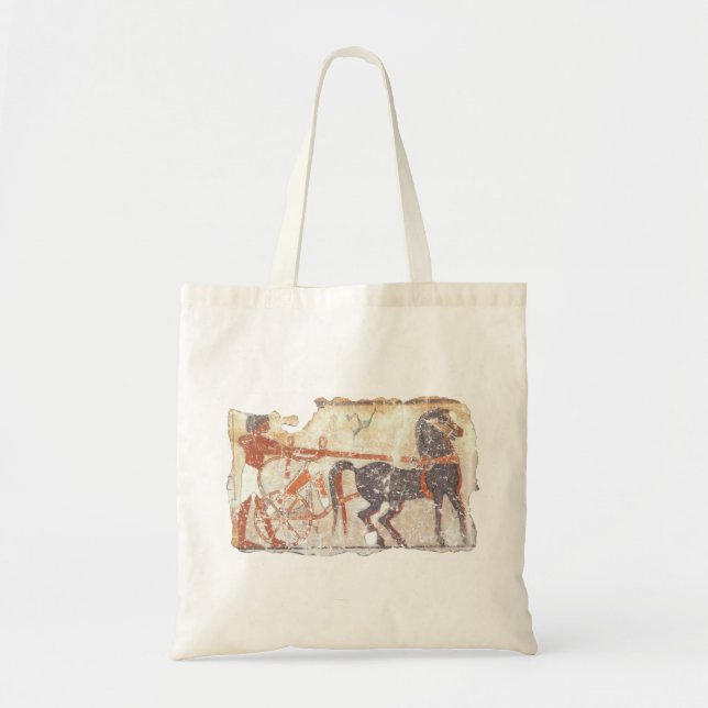 Horse and Chariot Tote Bag (Front)