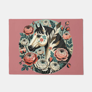 Horse and Feathers                                 Doormat