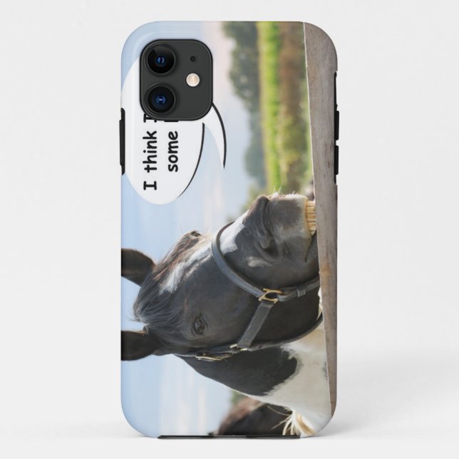 Horse and Floss Case-Mate iPhone Case (Back)