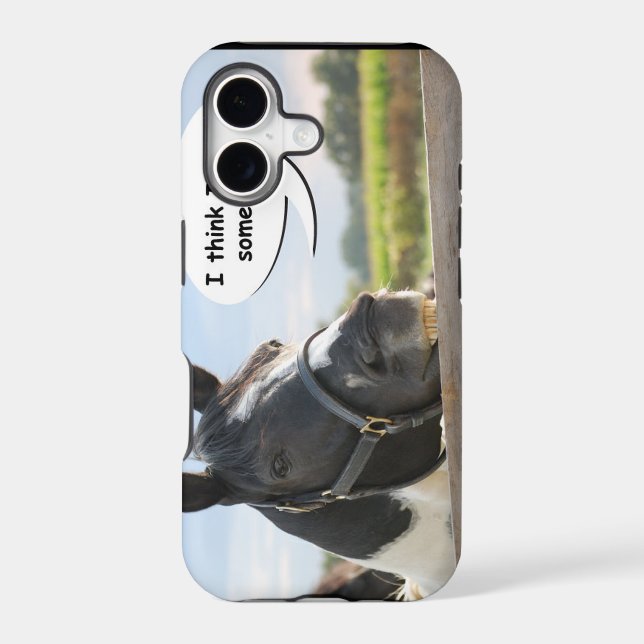 Horse and Floss Iphone Case (Back)