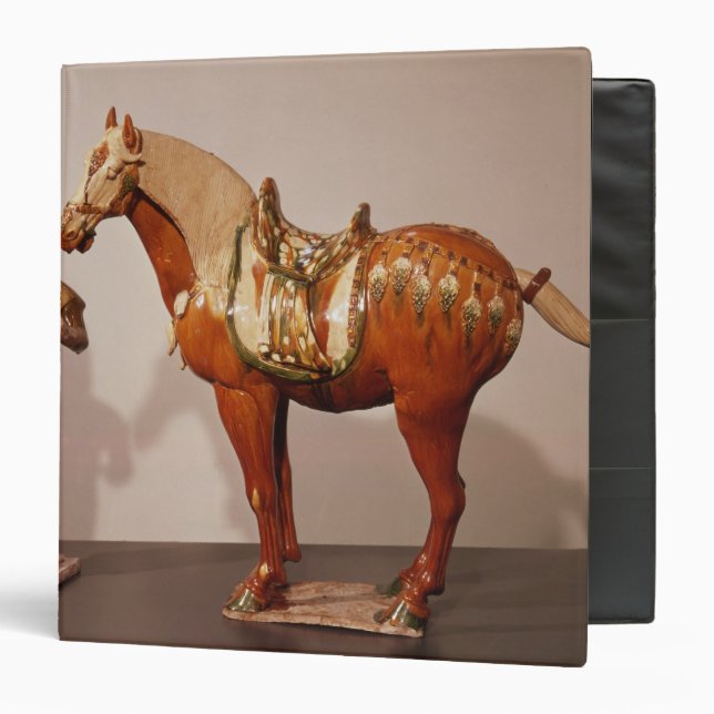 Horse and groom, Tang Dynasty Binder (Front/Inside)