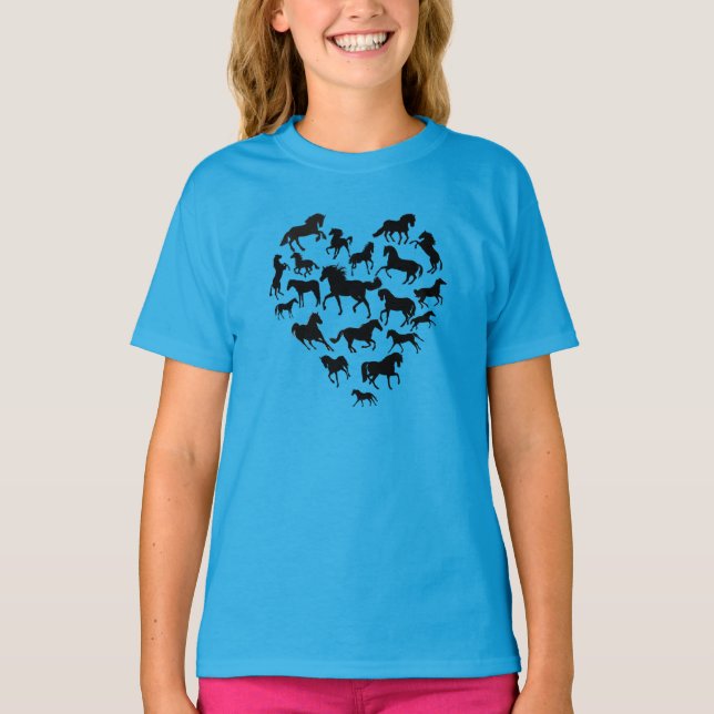 Horse and Heart T-Shirt (Front)