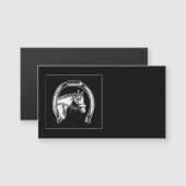 Horse and Horseshoe Scratch Art (Front/Back)