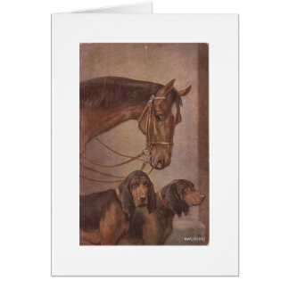 Horse and Hounds Cards