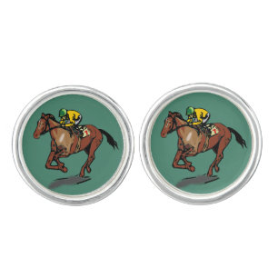 Horse and Jockey Cufflinks