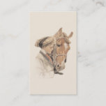Horse And Lady Gorgeous Business Card at Zazzle