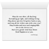 Horse and landscape 45th birthday card (Inside Horizontal (Bottom))