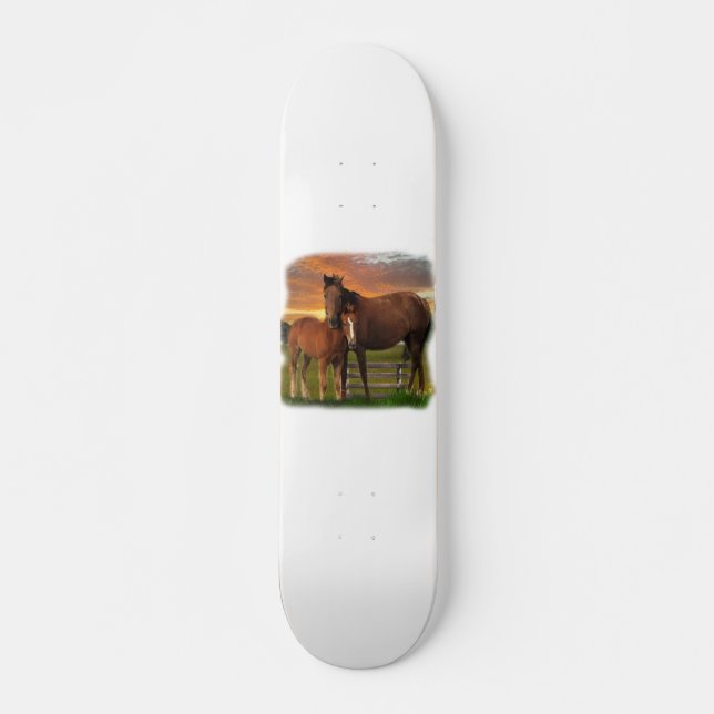 Horse and pony skateboard (Front)