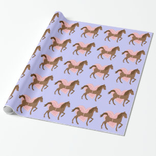 Horse and Rider Gifts, Personalized Wrapping Paper