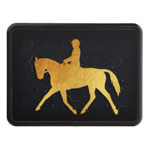Horse And Rider Hitch Cover