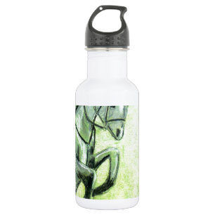 Horse and Rider Stainless Steel Water Bottle